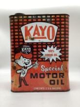 KAYO Special 2 Gallon Oil Can w/ "Speedy" Graphic