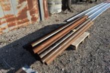 20 - 3 1/2" X 8' PIPE POSTS
