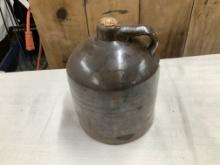 Antique Brown Stoneware Jug