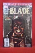 BLADE #5 | KEY 1ST MEETING/BATTLE OF WOLVERINE AND BLADE | CLASSIC DJURDJEVIC COVER ART