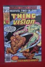 MARVEL TWO IN ONE #39 | THE VISION GAMBIT! | RON WILSON - 1978