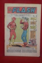 FLASH #123 | MAJOR KEY: 1ST GOLD FLASH IN SILVER AGE, 1ST MUTLIVERSE & EARTH-2 - 1961 | *COVERLESS*