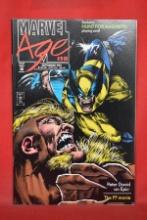 MARVEL AGE #128 | MARK TEXEIRA WOLVERINE VS SABRETOOTH COVER