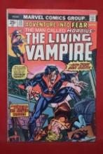 FEAR #23 | MORBIUS THE LIVING VAMPIRE! | GIL KANE - 1974 | *COUPLE CREASES - SEE PICS*