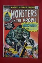 MONSTERS ON THE PROWL #28 | MONSTROSO - AYERS, DITKO & KIRBY | *CENTERFOLD DET, SEE PICS*