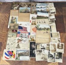 Collection of WWI WW1 Postcards Postcards