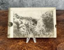WWI WW1 Death in the Trenches Postcard