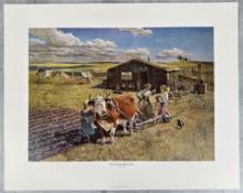 Lot of 17 John Falter New Land Old Land Prints