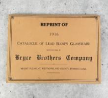 Catalogue of Lead Blown Glassware