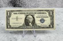1957 Star Note $1 Silver Certificate