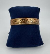 Copper Woven Bracelet