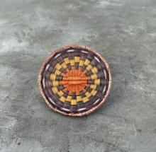 Miniature Hopi Indian First Mesa Basket