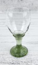 Fire & Light Recycled Glass Celery Wine Goblet