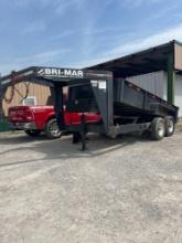 Bri-Mar dump trailer 14 foot - no title