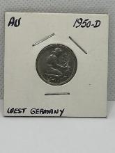 West Germany 50 Pfenning Coin