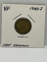 West Germany 5 Pfenning Coin
