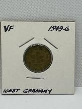 West Germany 5 Pfenning Coin