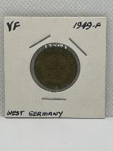 West Germany 10 Pfennig Coin