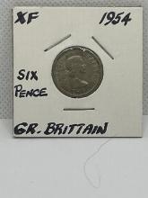 Great Brittain 6 Pence Coin