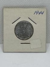 1944 Canadian 5 Cent Coin