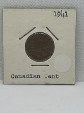 1941 Canadian 1 Cent Coin