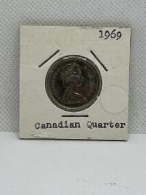 1969 Canadian Quarter