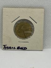 1957 Thailand 25 Satang Coin