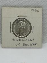 1960 Venezuela Un Bolivar