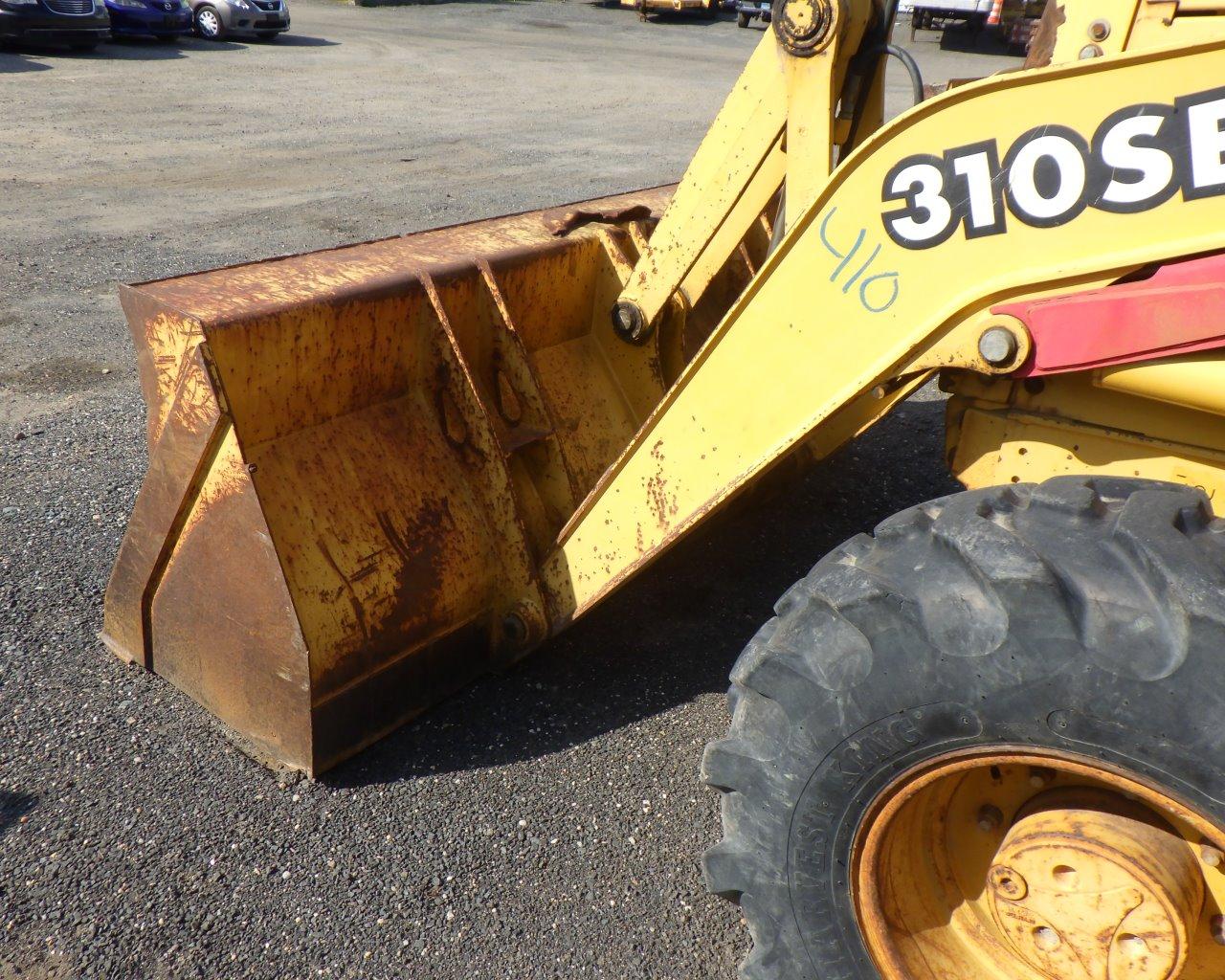 JOHN DEERE 310SE Turbo Wheel Loader Backhoe   EROPS   4x4 s/n:TO310SE857031