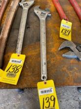 ADJUSTABLE CRESTOLOY WRENCH, 24"
