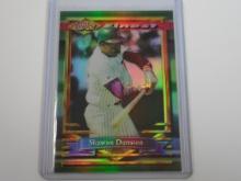 RARE 1994 TOPPS FINEST SHAWON DUNSTON REFRACTOR CARD CHICAGO CUBS
