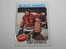 1975-76 TOPPS HOCKEY #240 TONY ESPOSITIO CHICAGO BLACK HAWKS