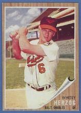 Nice 1962 Topps #513 Whitey Herzog Baltimore Orioles