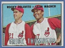Sharp 1967 Topps #109 Rocky Colavito Tribe Thumpers Cleveland Indians
