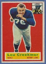 1956 Topps #8 Lou Creekmur Detroit Lions