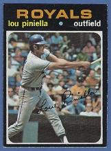 1971 Topps #35 Lou Piniella Kansas City Royals