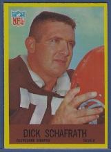 High Grade 1967 Philadelphia #45 Dick Schafrath Cleveland Browns