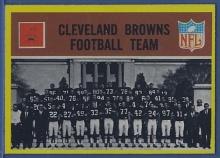 High Grade 1967 Philadelphia #37 Cleveland Browns Team Card