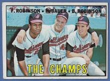 1967 Topps #1 Baltimore Orioles The Champs