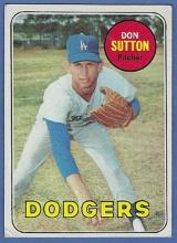 1969 Topps #216 Don Sutton Los Angeles Dodgers