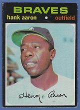 1971 Topps #400 Hank Aaron Atlanta Braves