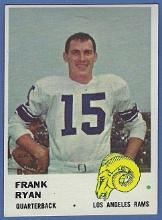 1961 Fleer #98 Frank Ryan Los Angeles Rams