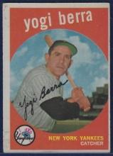 1959 Topps #180 Yogi Berra New York Yankees