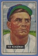1951 Bowman #143 Ted Kluszewski Cincinnati Reds