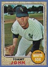 Sharp 1968 Topps #72 Tommy John Chicago White Sox