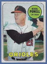 1969 Topps #15 Boog Powell Baltimore Orioles