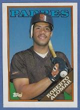 High Grade 1988 Topps Traded #4T Roberto Alomar RC San Diego Padres