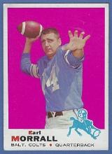 1969 Topps #250 Earl Morrall Baltimore Colts
