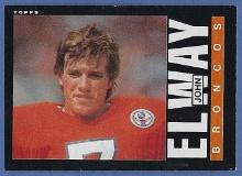 Nice 1985 Topps #238 John Elway 2nd Year Denver Broncos