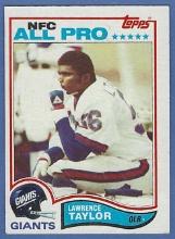 Nice 1982 Topps #434 Lawrence Taylor RC New York Giants